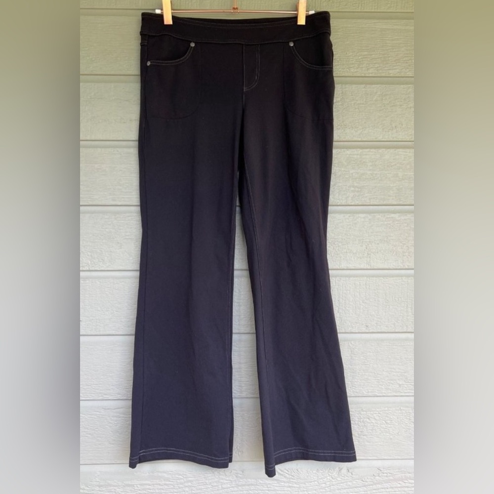 Athleta Womens Bettona Classic Pant Size Medium Black Work Yoga Casual Athletic